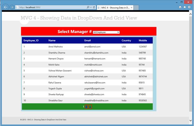 run your application